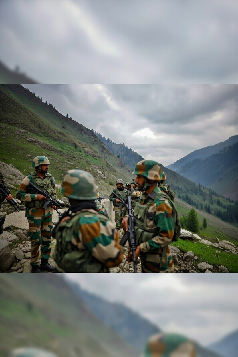Security forces in intense operation in Kishtwar village