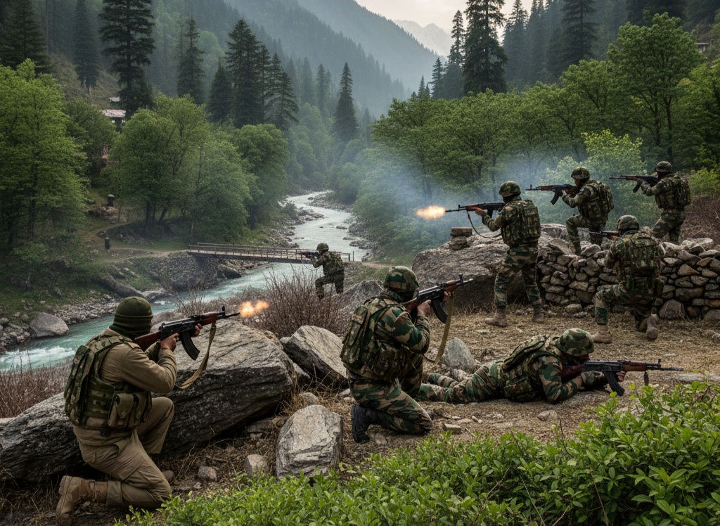 One Terrorist Neutralised in Ongoing Operation in Kishtwar District